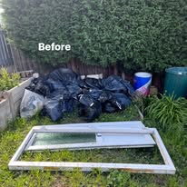 Waste before clearance