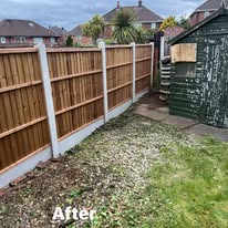 New fence installed